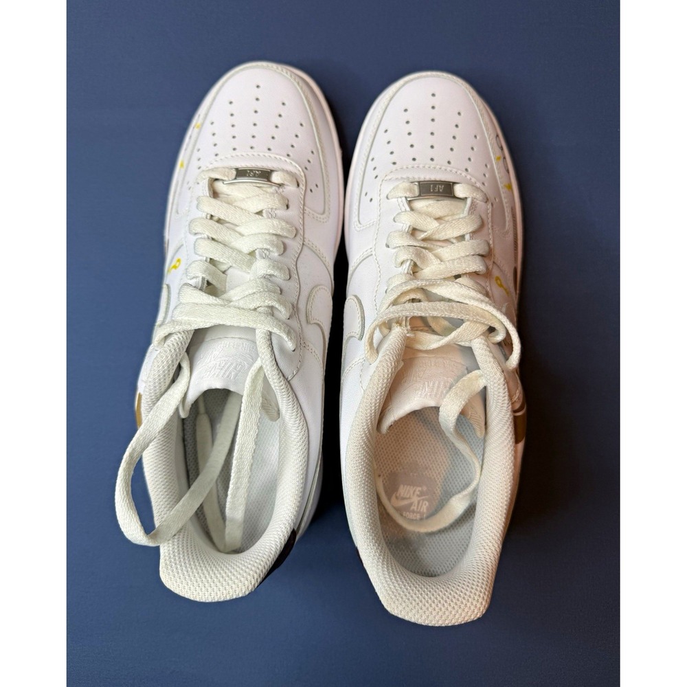 Nike Air Force 1 '07 Low Harry Potter White/Gold/Burgundy Sneaker CW2288-111